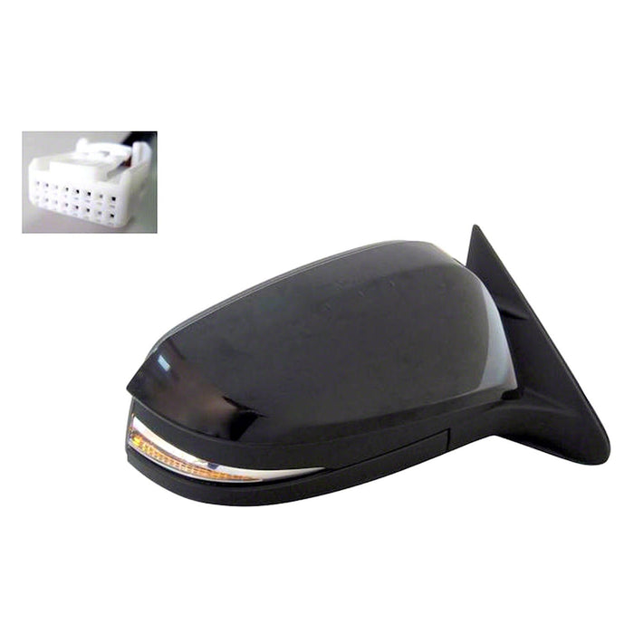 Toyota Highlander Passenger Side Door Mirror W/Blind Spot Detection W/Cover - TO1321318