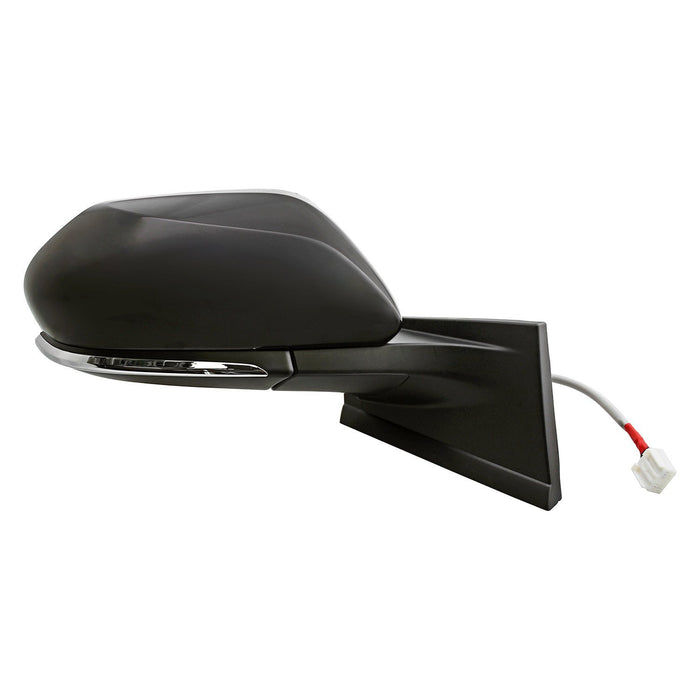 Toyota Prius/Prius Prime Passenger Side Door Mirror W/O Blind Spot Detection W/Cover Matte Assembly - TO1321354
