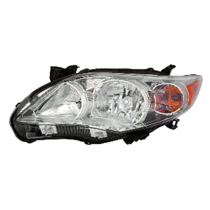 Toyota Corolla Base/CE/LE Driver Side Headlight Assembly Canada Built Composite - TO2502203