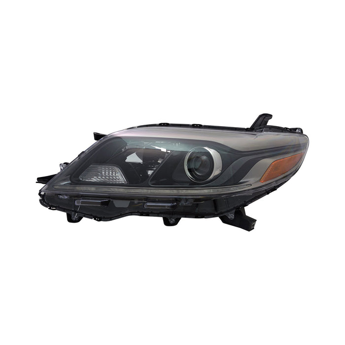 Toyota Sienna SE Driver Side Headlight Assembly Halogen W/Led Drl Composite - TO2502231