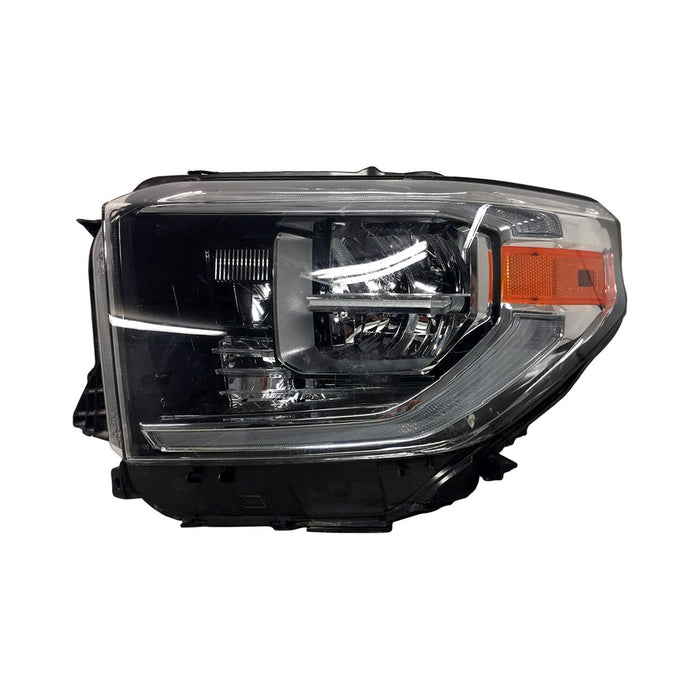 Toyota Tundra Driver Side Headlight Assembly Led W/Smoke Lens Composite - TO2502263