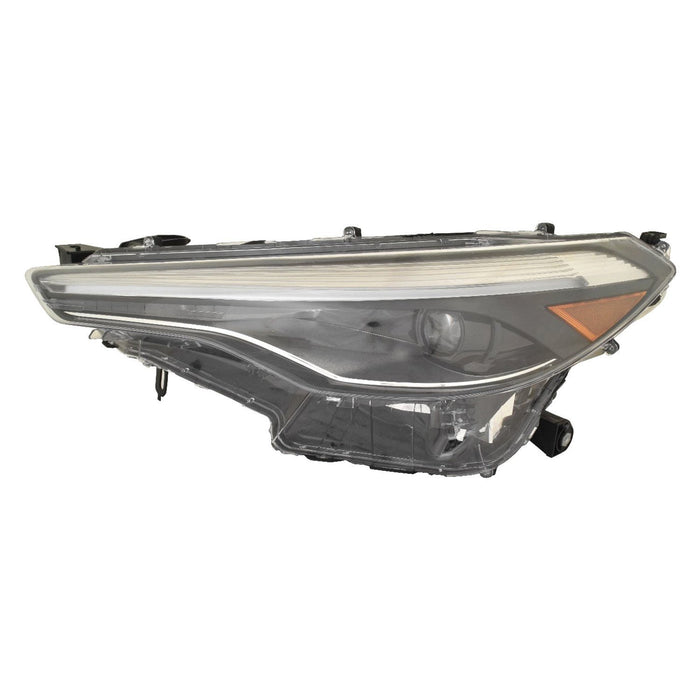 Toyota Corolla Cross Hybrid XLE/Hybrid XSE/XLE Driver Side Headlight Assembly W/O Adaptive Headlamps Composite - TO2502319