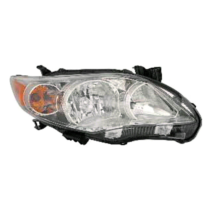 Toyota Corolla Base/CE/LE Passenger Side Headlight Assembly Canada Built Composite - TO2503203
