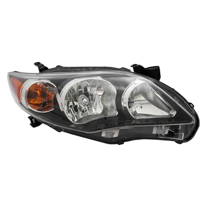 Toyota Corolla S/XRS Passenger Side Headlight Assembly Canada Built Composite - TO2503204