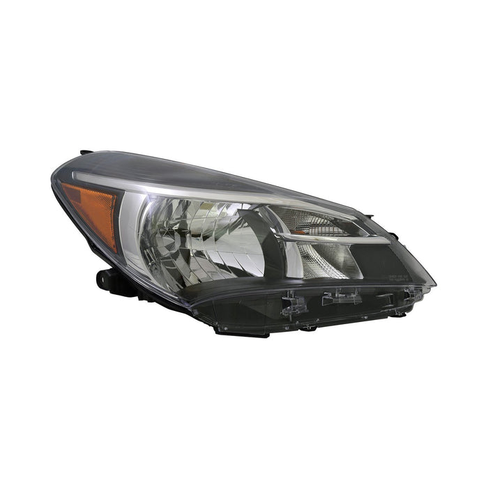 Toyota Yaris Passenger Side Headlight Assembly Multi-Reflector Type Composite - TO2503226