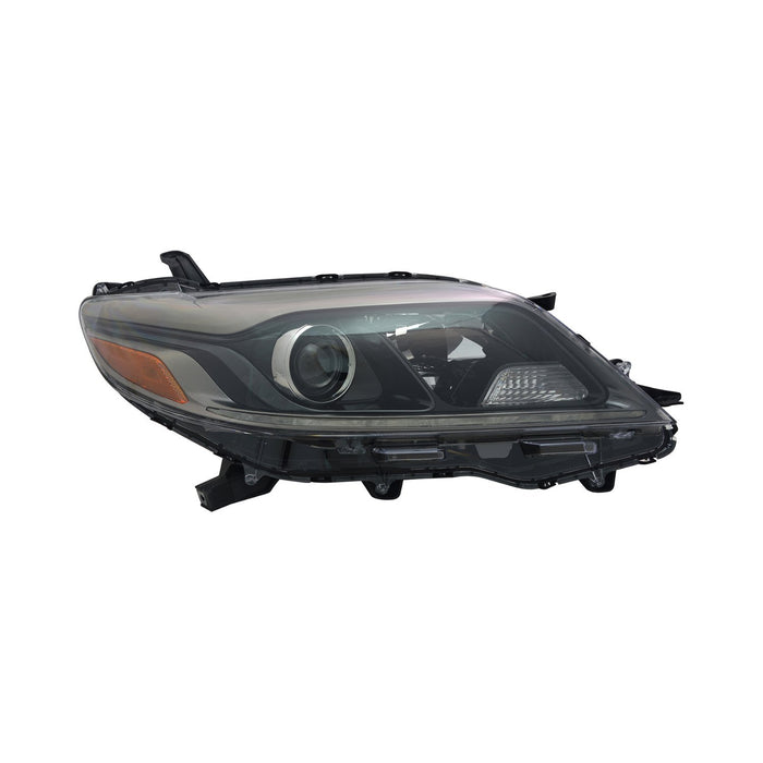 Toyota Sienna SE Passenger Side Headlight Assembly Halogen W/Led Drl Composite - TO2503231
