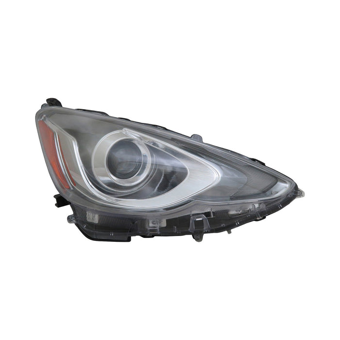 Toyota Prius C Passenger Side Headlight Assembly Composite - TO2503236