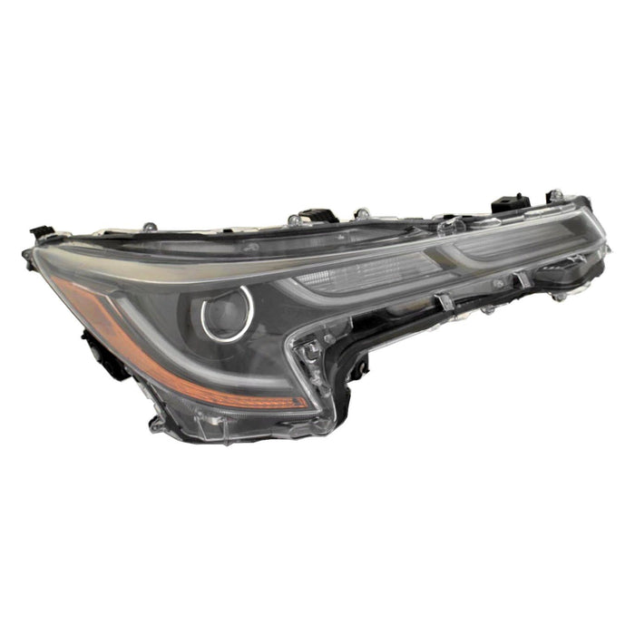 Toyota Corolla Passenger Side Headlight Assembly W/O Adaptive Headlamps Composite Hatchback - TO2503272