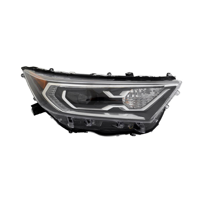 Toyota RAV4 Hybrid Limited/Hybrid XLE/Hybrid XSE Passenger Side Headlight Assembly North America Built Composite - TO2503292