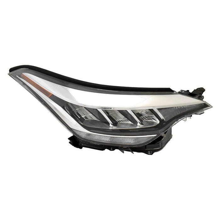 Toyota C-HR Passenger Side Headlight Assembly W/O Adaptive Headlamps Turkey Built Composite - TO2503298