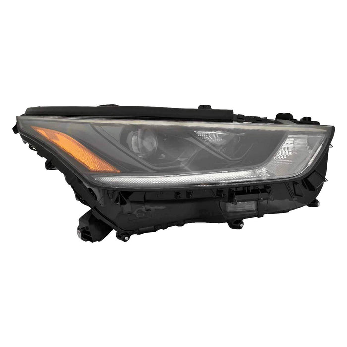 Toyota Highlander XSE Passenger Side Headlight Assembly - TO2503303