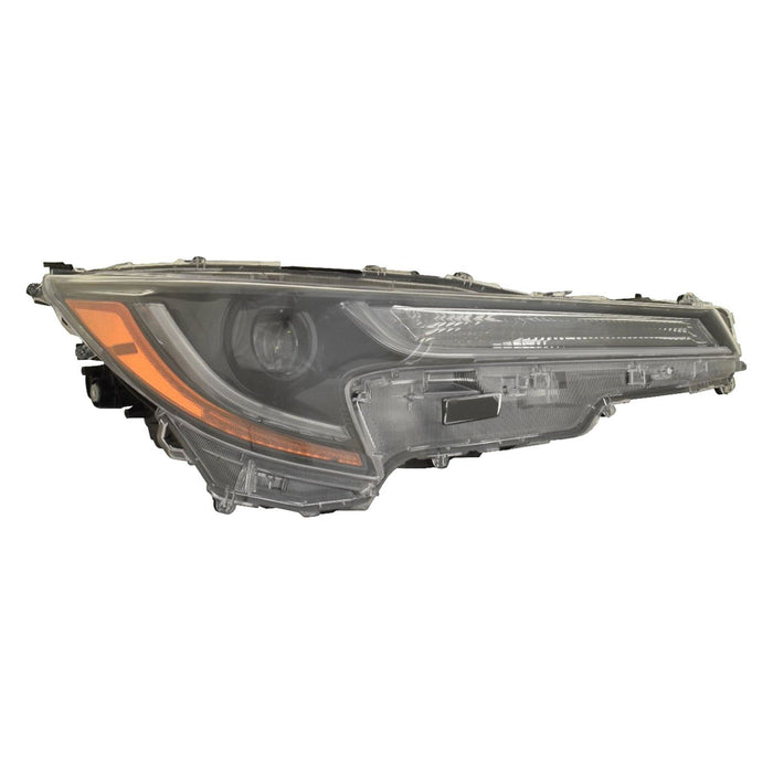 Toyota Corolla Passenger Side Headlight Assembly Japan Built W/O Accent Lighting Composite - TO2503338