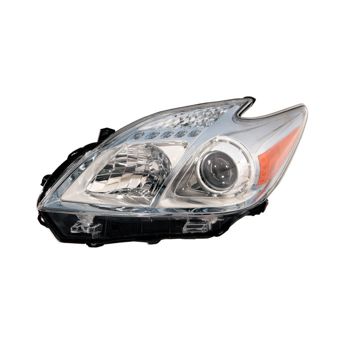 Toyota Prius Driver Side Headlight Lens Housing Halogen - TO2518122