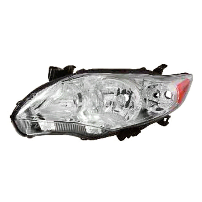 Toyota Corolla Driver Side Headlight Lens Housing Japan Built - TO2518131