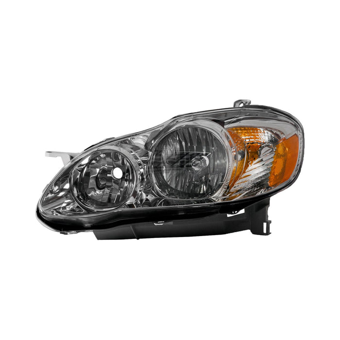 Toyota Corolla CE/LE Driver Side Headlight Lens Housing - TO2518162