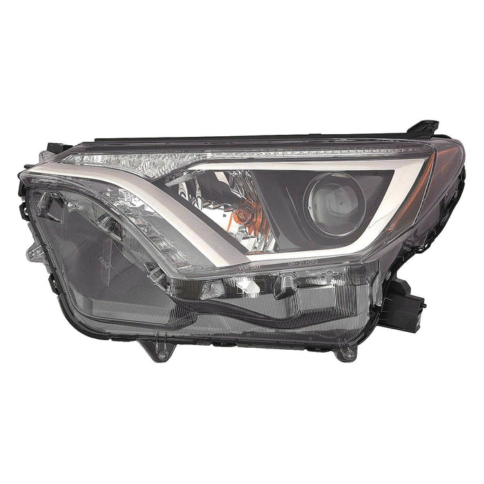 Toyota RAV4 Driver Side Headlight Lens Housing Halogen Japan Built - TO2518189