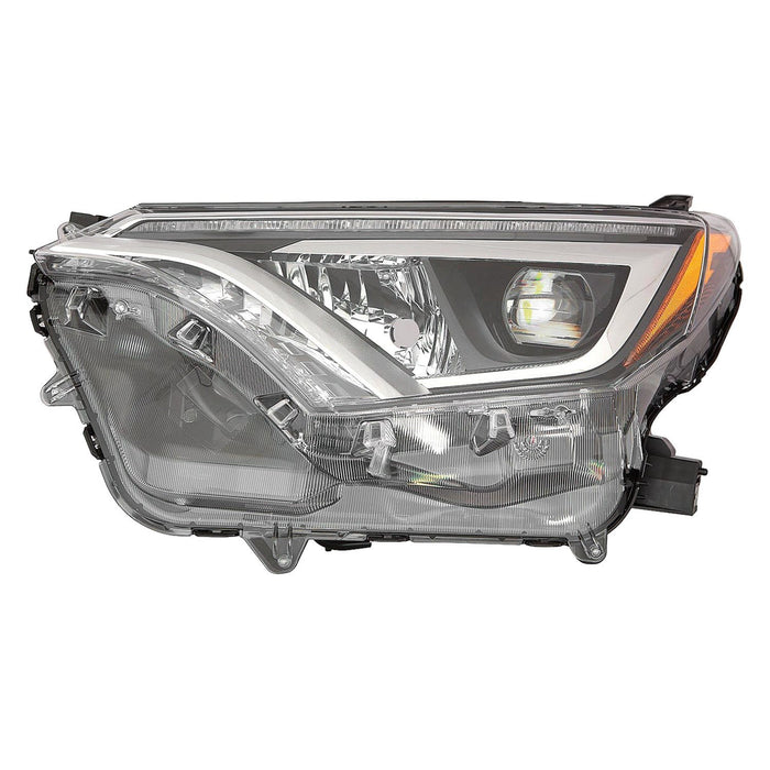 Toyota RAV4 Driver Side Headlight Lens Housing Led Japan Built - TO2518190