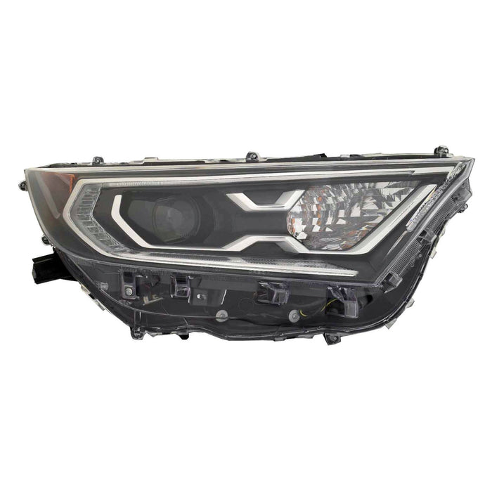 Toyota RAV4 Hybrid Limited/Hybrid XLE/Hybrid XLE Premium/Hybrid XSE Passenger Side Headlight Lens Housing Japan Built - TO2519202