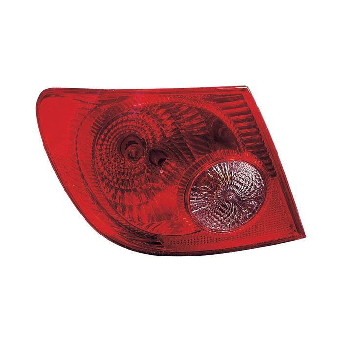 Toyota Corolla Driver Side Tail Light Assembly - TO2800154