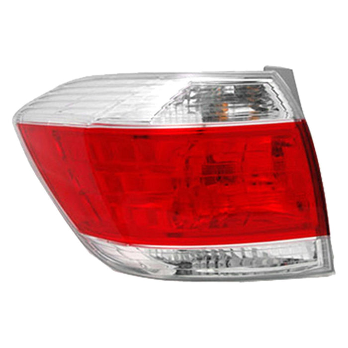 Toyota Highlander Driver Side Tail Light Assembly Usa Built Complete Assembly - TO2800185