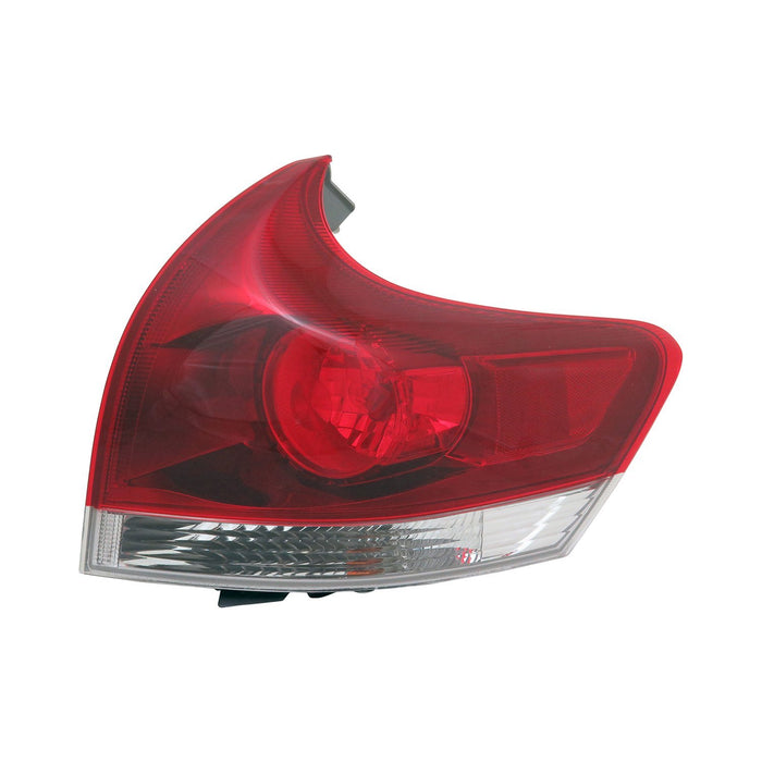 Toyota Venza Passenger Side Tail Light Assembly Smoke Lens - TO2801190