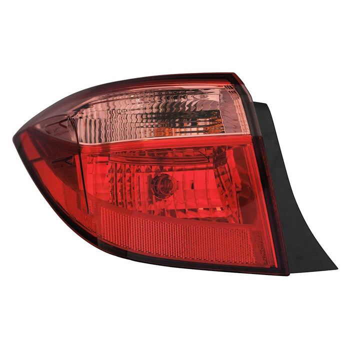 Toyota Corolla CE/L/LE/LE Eco Driver Side Tail Light Assembly Halogen Outer - TO2804130