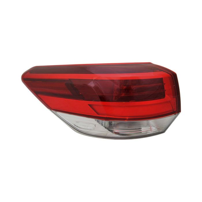 Toyota Highlander Driver Side Tail Light Assembly Outer - TO2804143