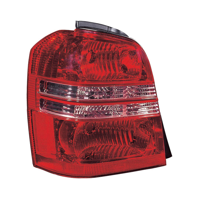 Toyota Highlander Driver Side Tail Light Housing Includes Lens - TO2818119