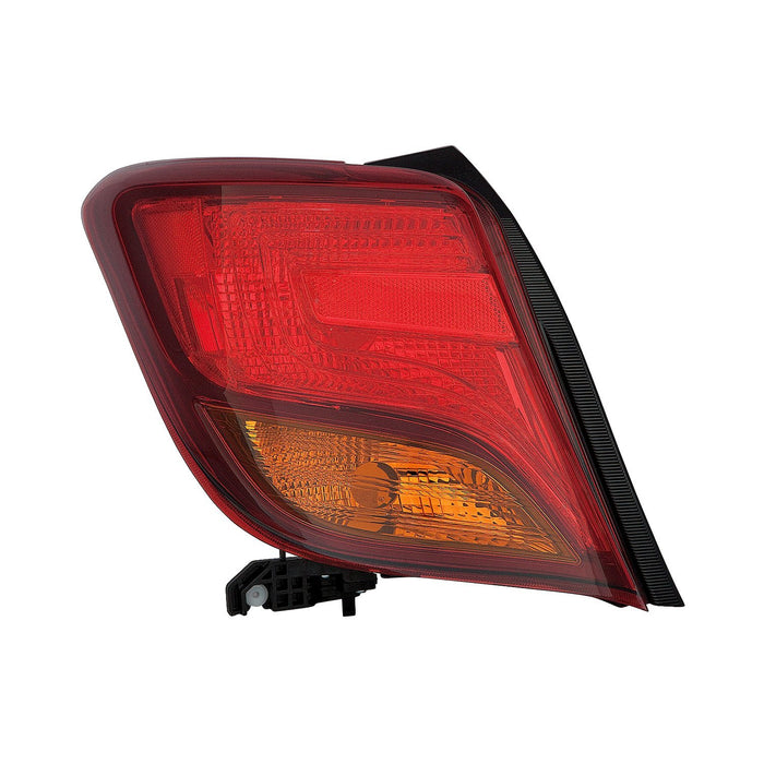Toyota Yaris Driver Side Tail Light Housing Includes Lens - TO2818154