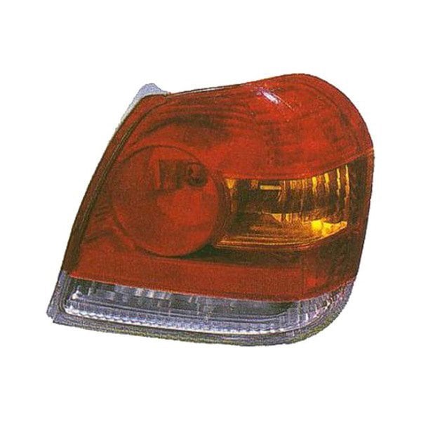 Toyota Echo Passenger Side Tail Light Housing Includes Lens Sedan - TO2819123