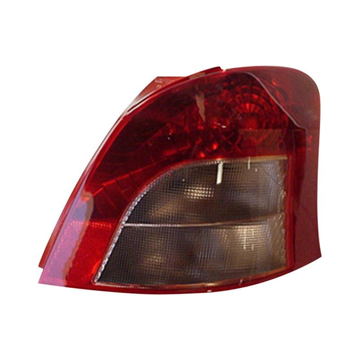 Toyota Yaris Passenger Side Tail Light Housing Includes Lens Hatchback - TO2819144