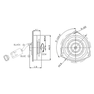Engine Cooling Fan Motor image