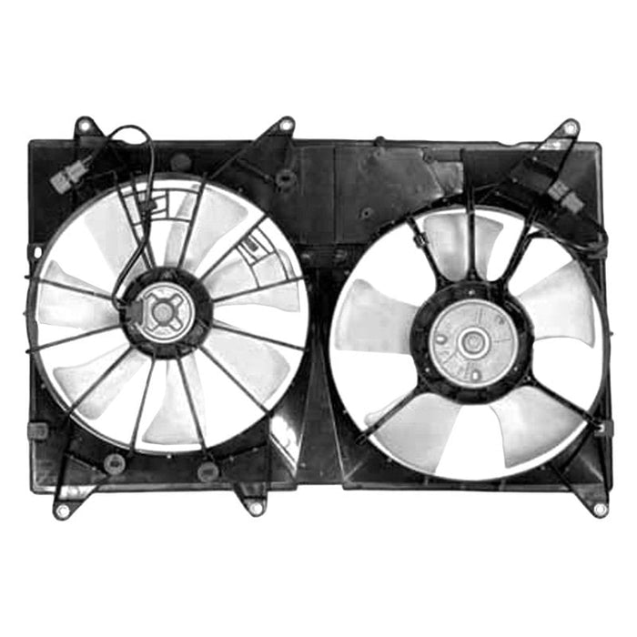 Toyota Highlander A/C Condenser Fan Assembly W/O Towing Pkg Motor/Blade/Shroud Assembly - TO3120103