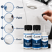 Touch-up paint and clearcoat white step-by-step repair