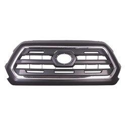 Toyota Tacoma Pickup 2WD OEM Grille Black Frame With Chrome Moulding/Painted Black Sr5 Model - 5310004510C8