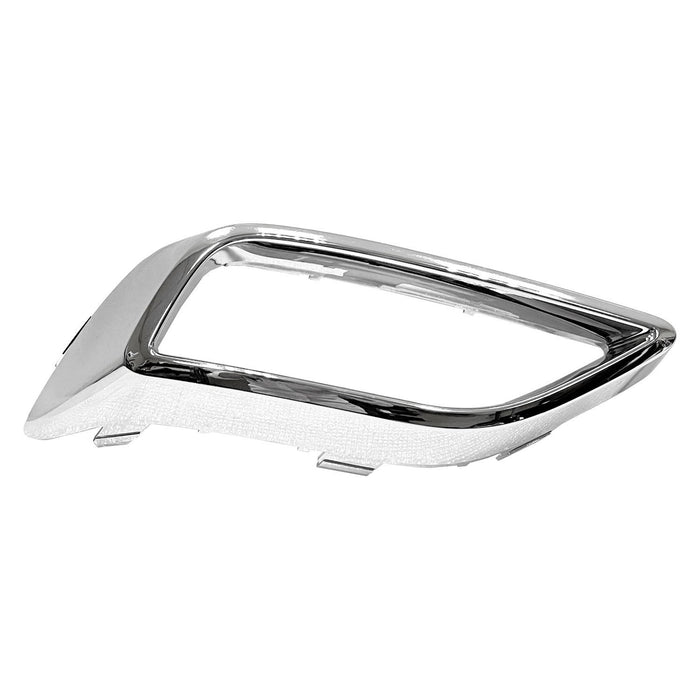 Volkswagen Atlas Rear Driver Side Bumper Insert W/O R-Line Pkg Exhaust Tips Chrome - VW1138102