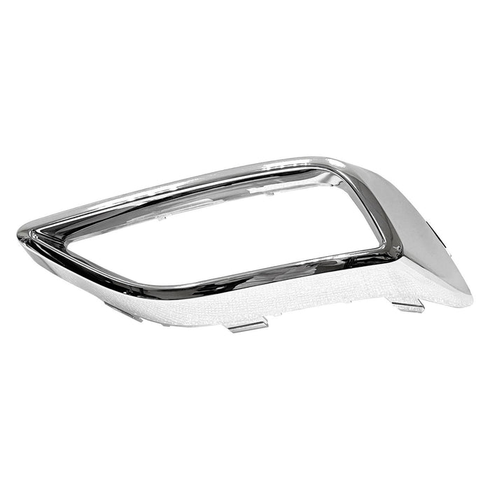 Volkswagen Atlas Rear Passenger Side Bumper Insert W/O R-Line Pkg Exhaust Tips Chrome - VW1139102