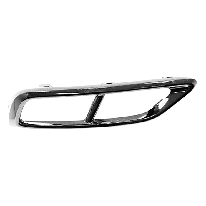 Volkswagen Tiguan Highline R-Line/SEL R-Line Rear Driver Side Bumper Molding Tailpipe Trim Chrome - VW1146119