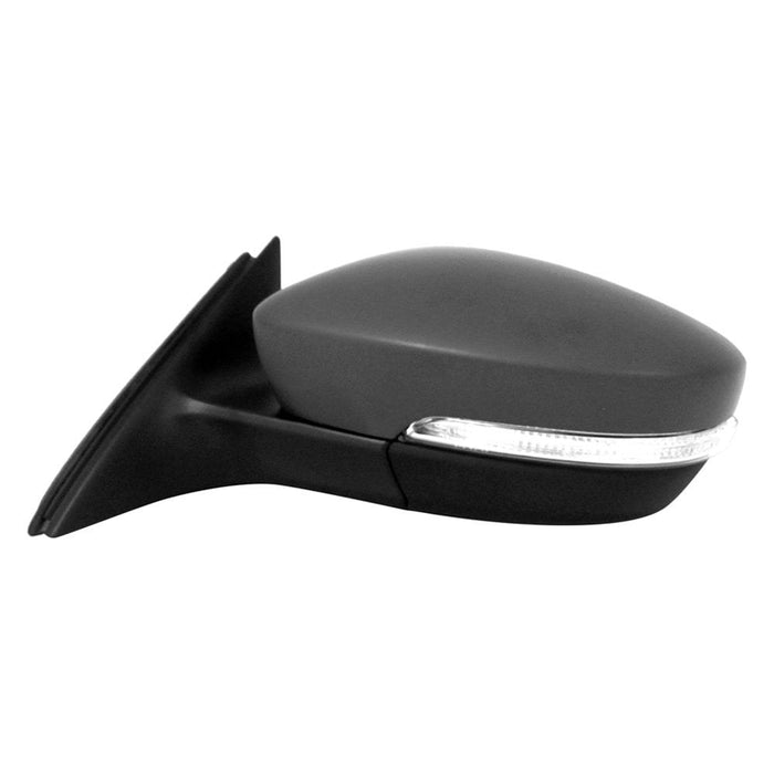 Volkswagen Passat Driver Side Door Mirror From 4-2-12 W/O Memory W/Cover Assembly - VW1320144