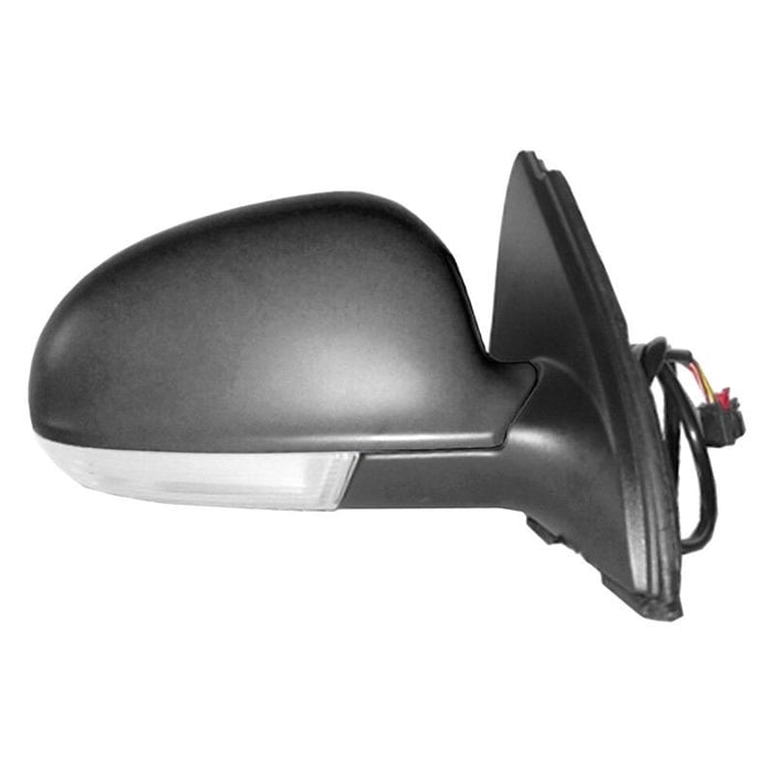 Volkswagen Jetta Passenger Side Door Mirror Power Heated W/Signal Lamp W/O Puddle Lamp Assembly - VW1321122