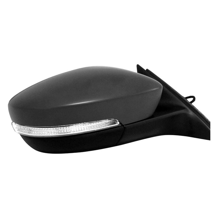 Volkswagen Passat Passenger Side Door Mirror From 4-2-12 W/O Memory W/Cover Assembly - VW1321144