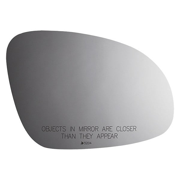 Volkswagen Eos/GTI/Jetta/Passat/R32/Rabbit Passenger Side Door Mirror Glass 7 1/8 4 3/8 X 6 1/4 Glass Only Convex Performance - VW1323232