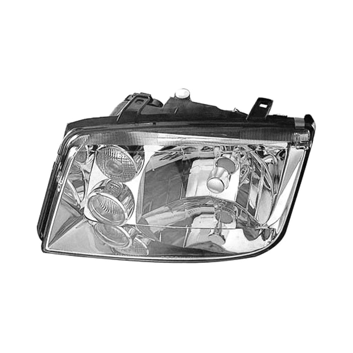 Volkswagen Jetta Driver Side Headlight Assembly W/Fog Lamps W/Bright Bezel Composite - VW2502116