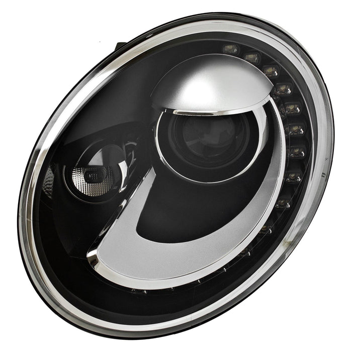 Volkswagen Beetle Driver Side Headlight Assembly Bi-Xenon W/Led Drl Composite - VW2502157