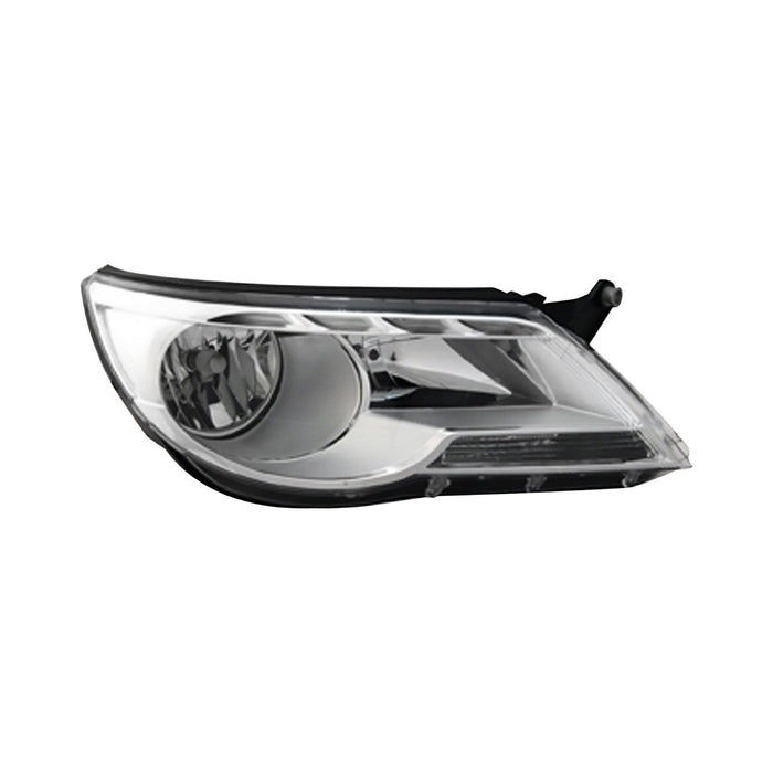Volkswagen Tiguan Passenger Side Headlight Assembly Halogen From Vin 902501 Composite - VW2503143