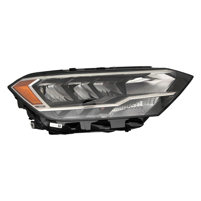 Volkswagen Jetta Passenger Side Headlight Assembly Composite Type W/O Edged Lens Composite - VW2503174