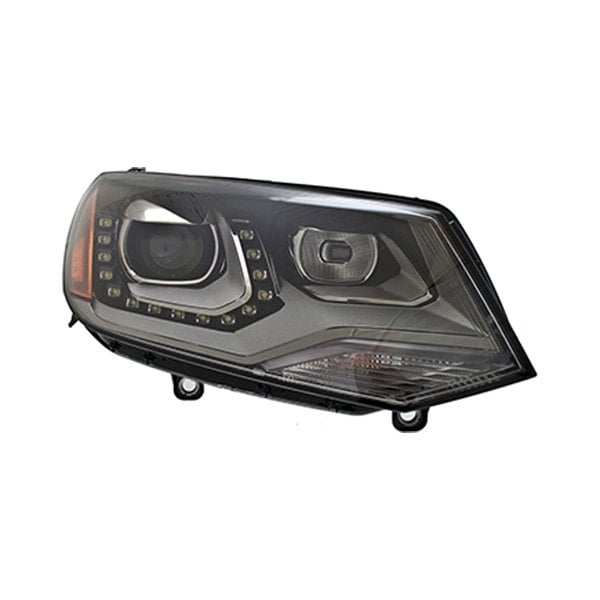 Volkswagen Touareg Passenger Side Headlight Lens Housing Xenon - VW2519113