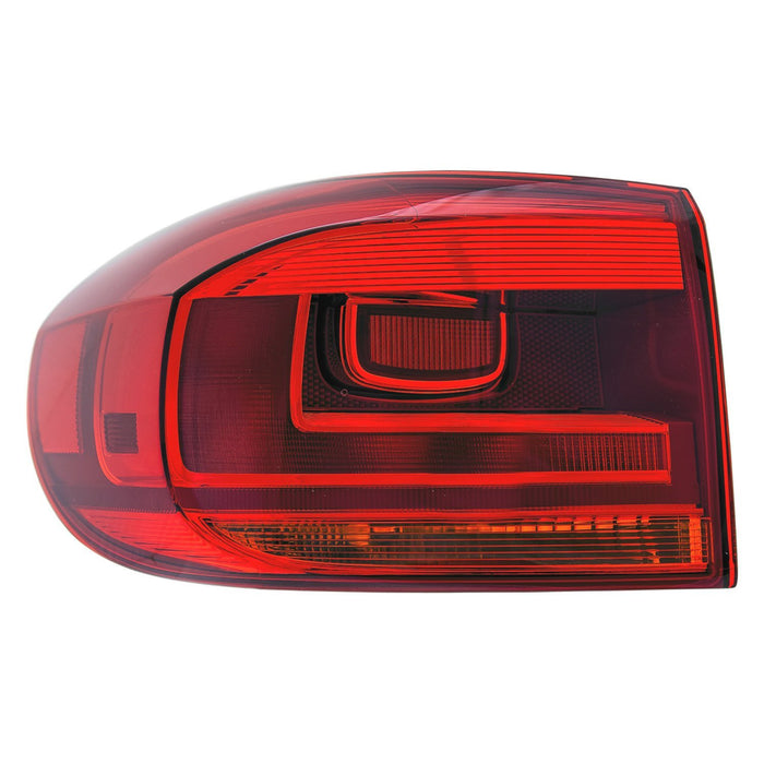 Volkswagen Tiguan Driver Side Tail Light Assembly From 9-6-11 Outer - VW2804110