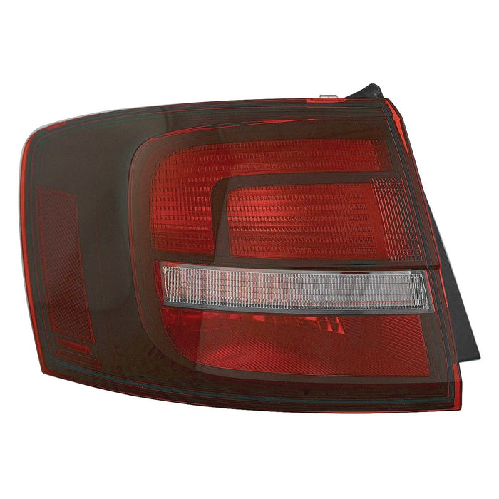 Volkswagen Jetta Driver Side Tail Light Assembly W/O Led W/Rear Fog Lamp Outer Sedan - VW2804124