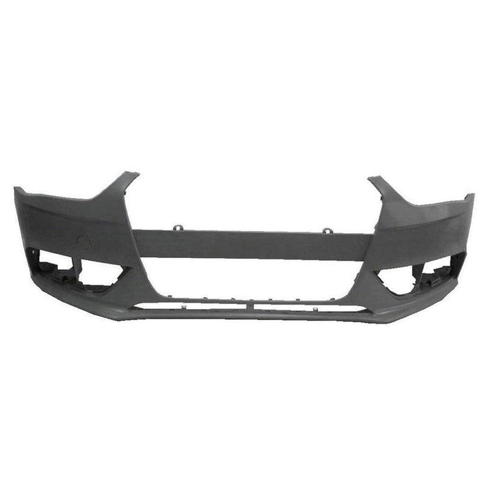 2013-2016 Audi A4 Front Bumper Without Sensor Holes/ Headlight Washer Holes - AU1000190-Partify-Painted-Replacement-Body-Parts